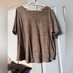 Old Navy Gray Short Sleeve Tee